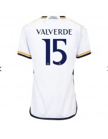 Real Madrid Federico Valverde #15 Kotipaita Naisten 2023-24 Lyhythihainen